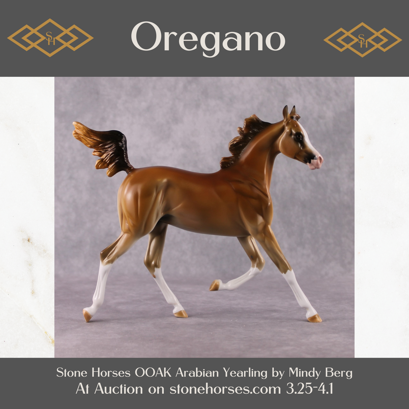 "Oregano" OOAK Yearling By Mindy Berg