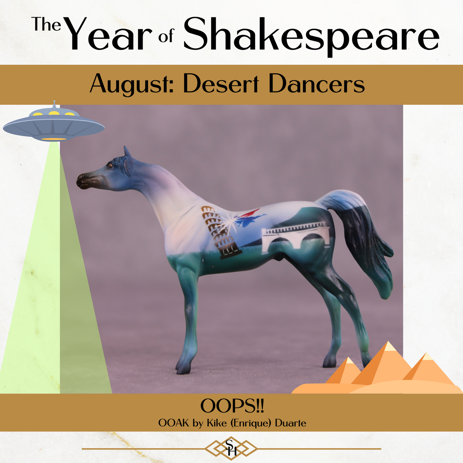 OOPS!! OOAK Chip Arabian by Kike (Enrique) Duarte CL25