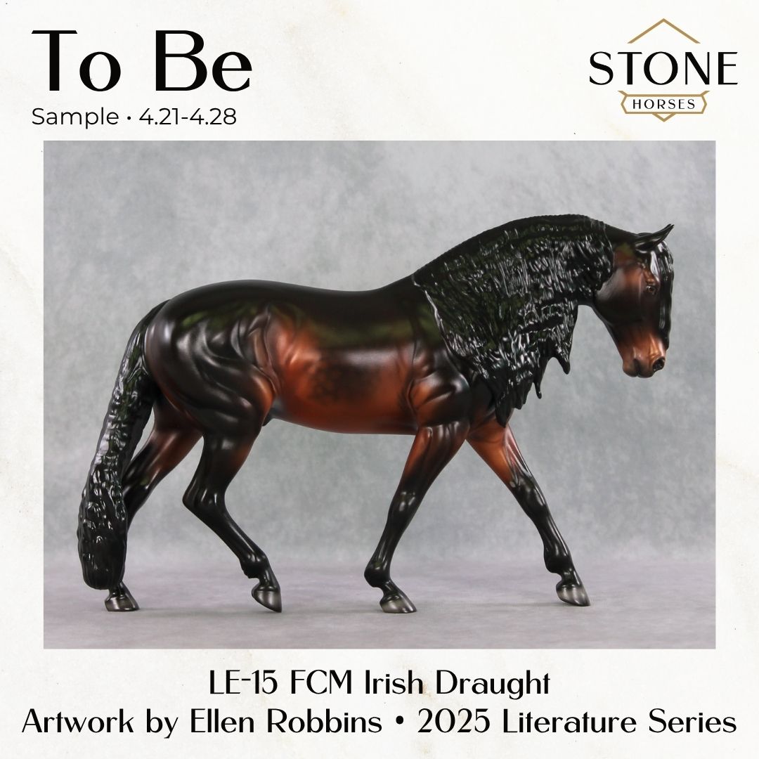 SAMPLE To Be LE-15 FCM Irish Draught by Ellen Robbins SS0426