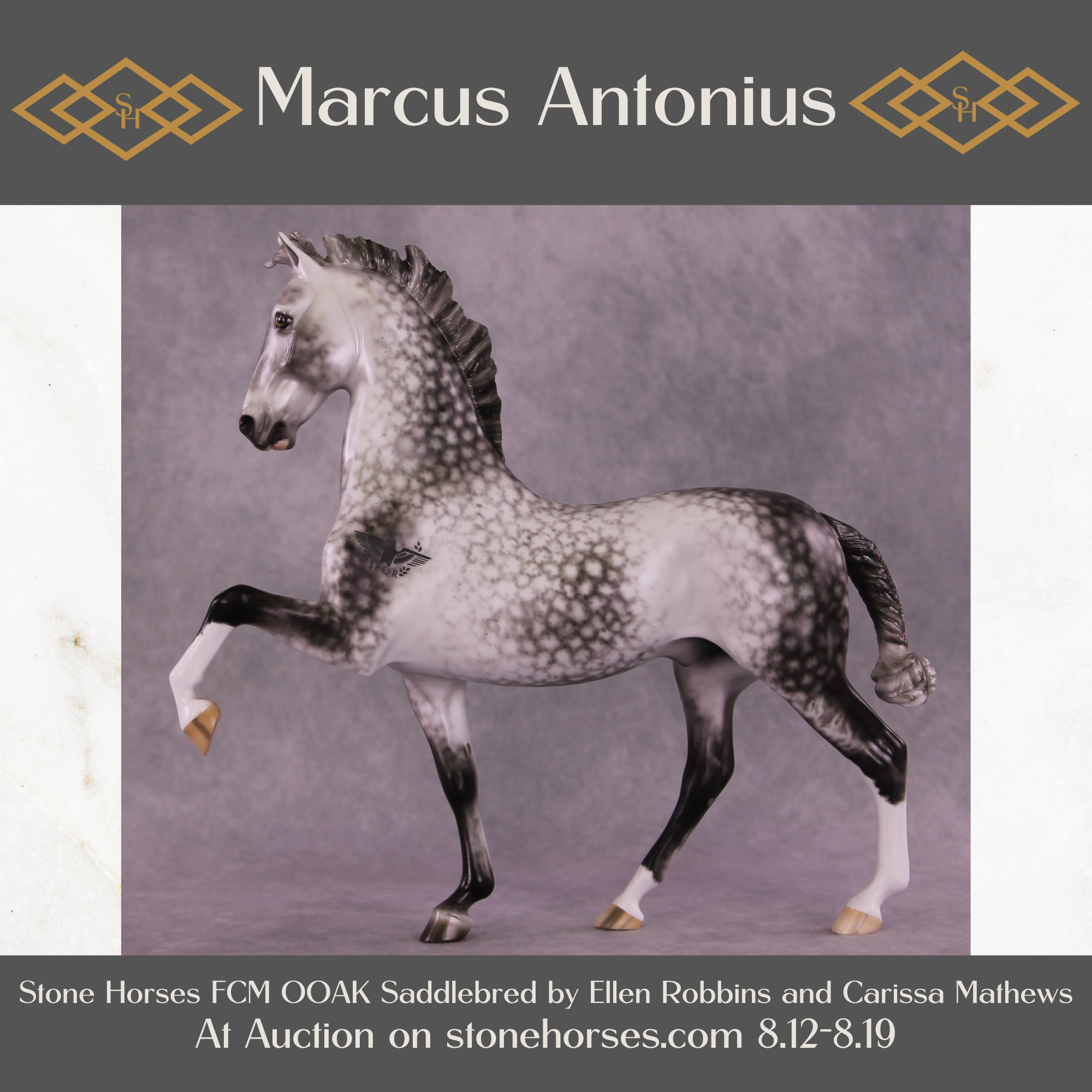 Marcus Antonius OOAK FCM American Saddlebred by Ellen Robbins Best Offer 08/19/25