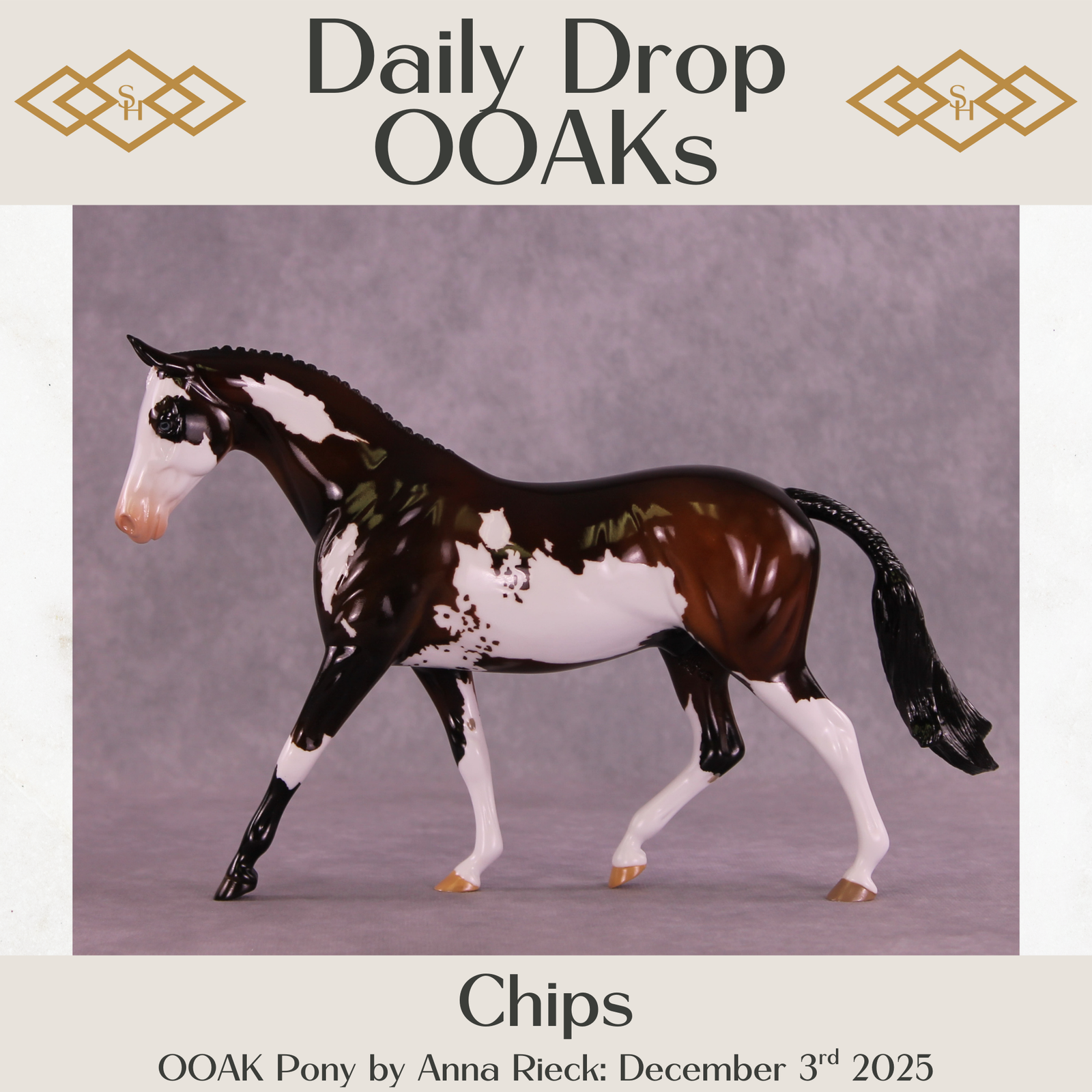 Chips OOAK Pony by Anna Rieck DDOOAKs25