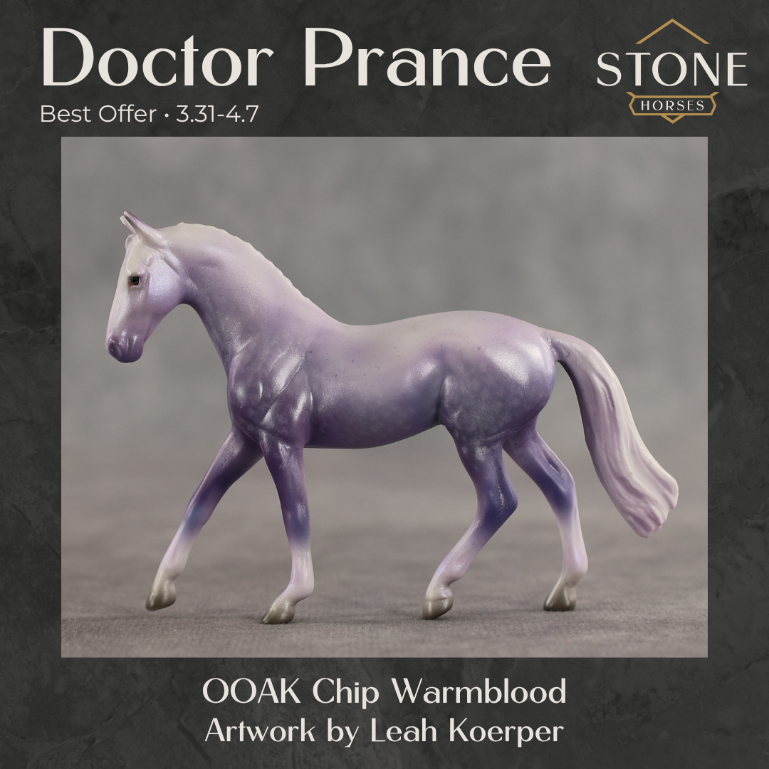 Doctor Prance OOAK Chip Warmblood by Leah Koerper Best Offer 3.31.2026