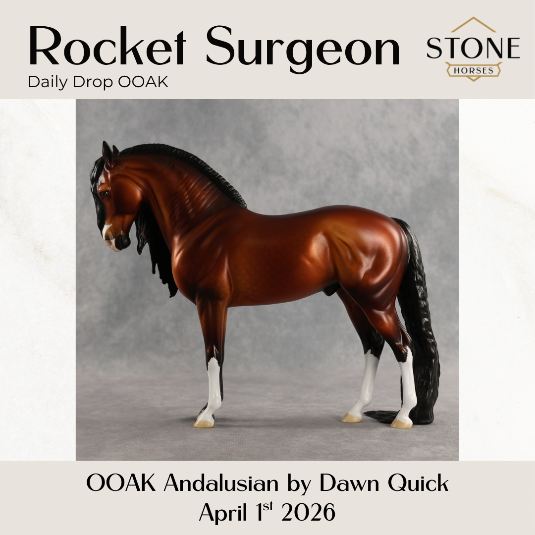Rocket Surgeon OOAK Andalusian by Dawn Quick DDOOAKs26