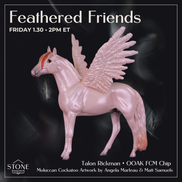 Talon Rickman FCM OOAK Chip Andalusian by Angela Marleau and Matt Samuels FTF26