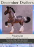 Swanson OOAK FCM Trotting Drafter by Kristen Cermele GS1225