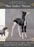 "Mini Audra" Mouse Series OOAK Grey Splash Foal Chip By Jamie Adamson-Secret Surprise Chip Drop