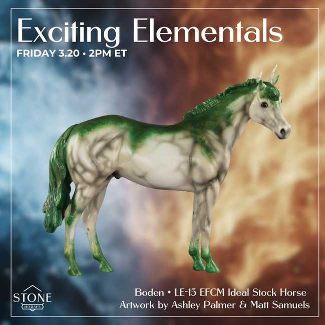 Boden LE-15 EFCM Ideal Stock Horse by Ashley Palmer & Matt Samuels EL26
