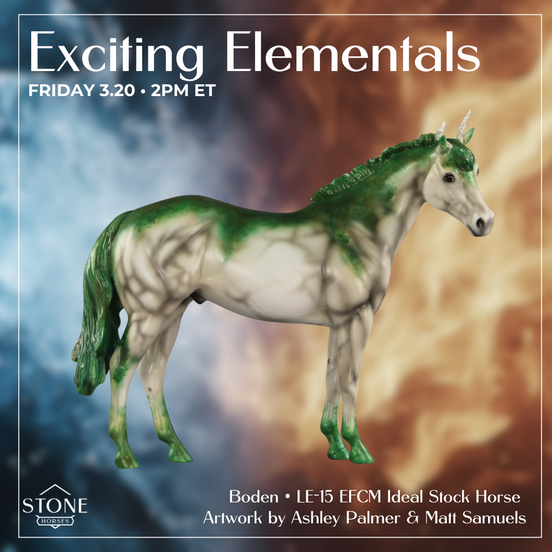 Boden LE-15 EFCM Ideal Stock Horse by Ashley Palmer & Matt Samuels EL26