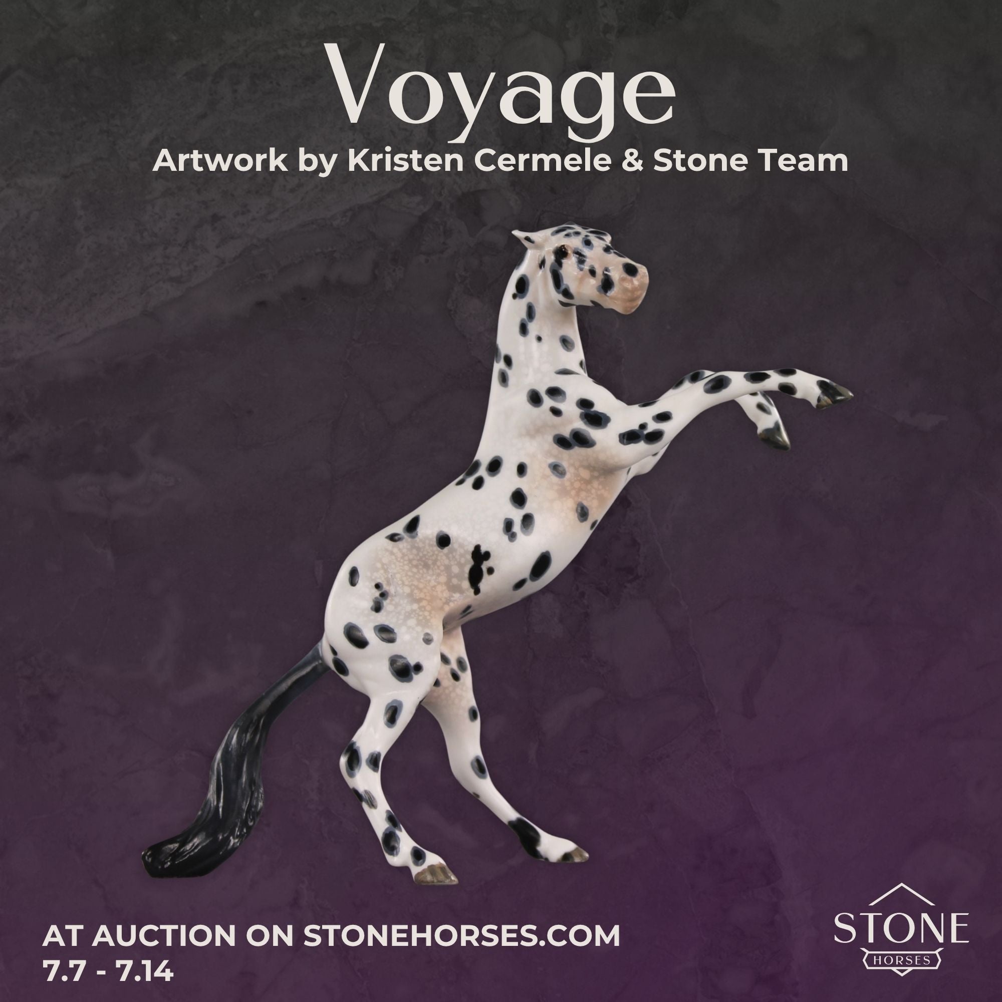Voyage OOAK FCM Chip Mustang by Kristen Cermele EQ26