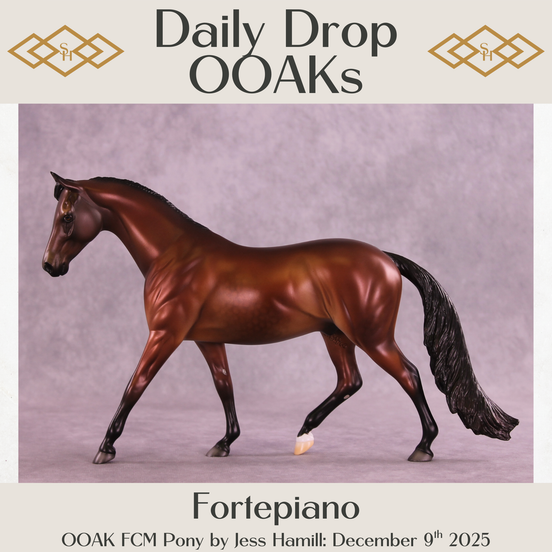 Fortepiano OOAK FCM Pony by Jess Hamill DDOOAKs25