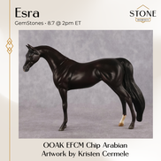 Esra OOAK EFCM Chip Arabian by Kristen Cermele GS26