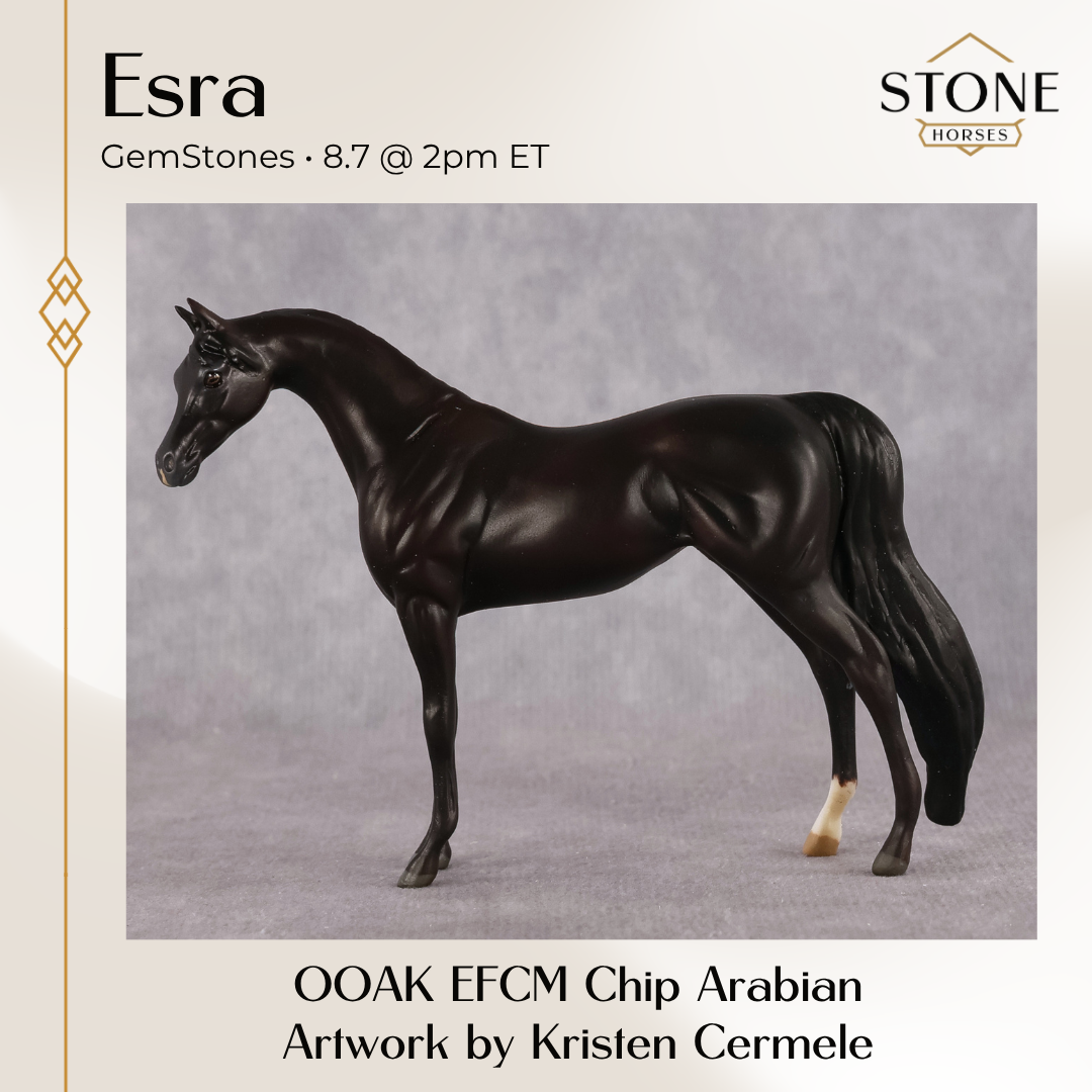 Esra OOAK EFCM Chip Arabian by Kristen Cermele GS26