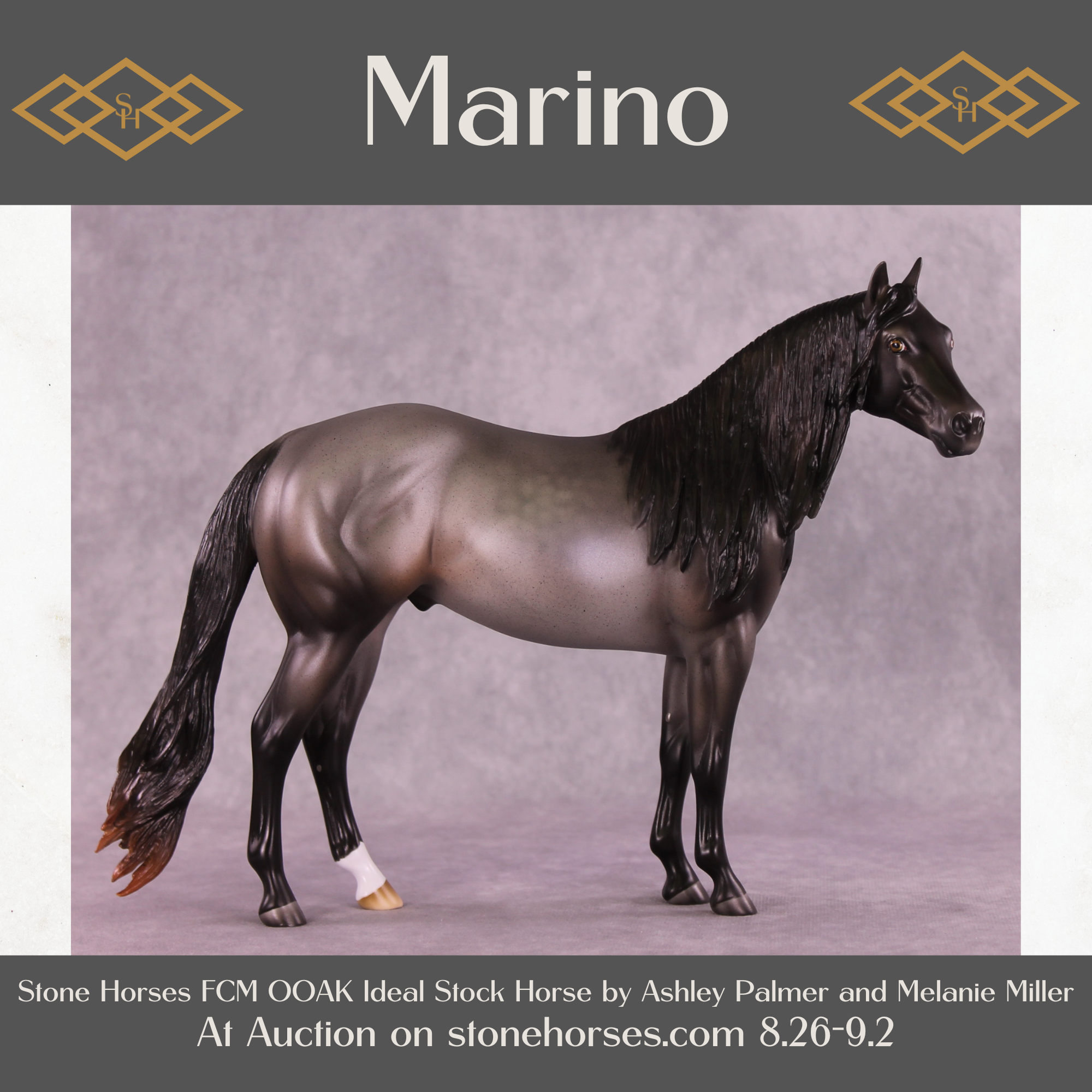 Marino OOAK FCM Ideal Stock Horse by Ashley Palmer Best Offer 9/2/2025