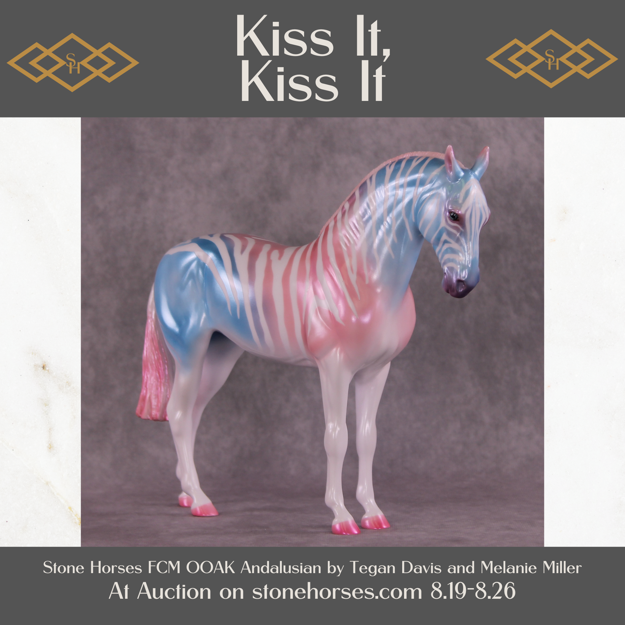 Kiss It, Kiss It OOAK FCM Andalusian by Tegan Davis SS825