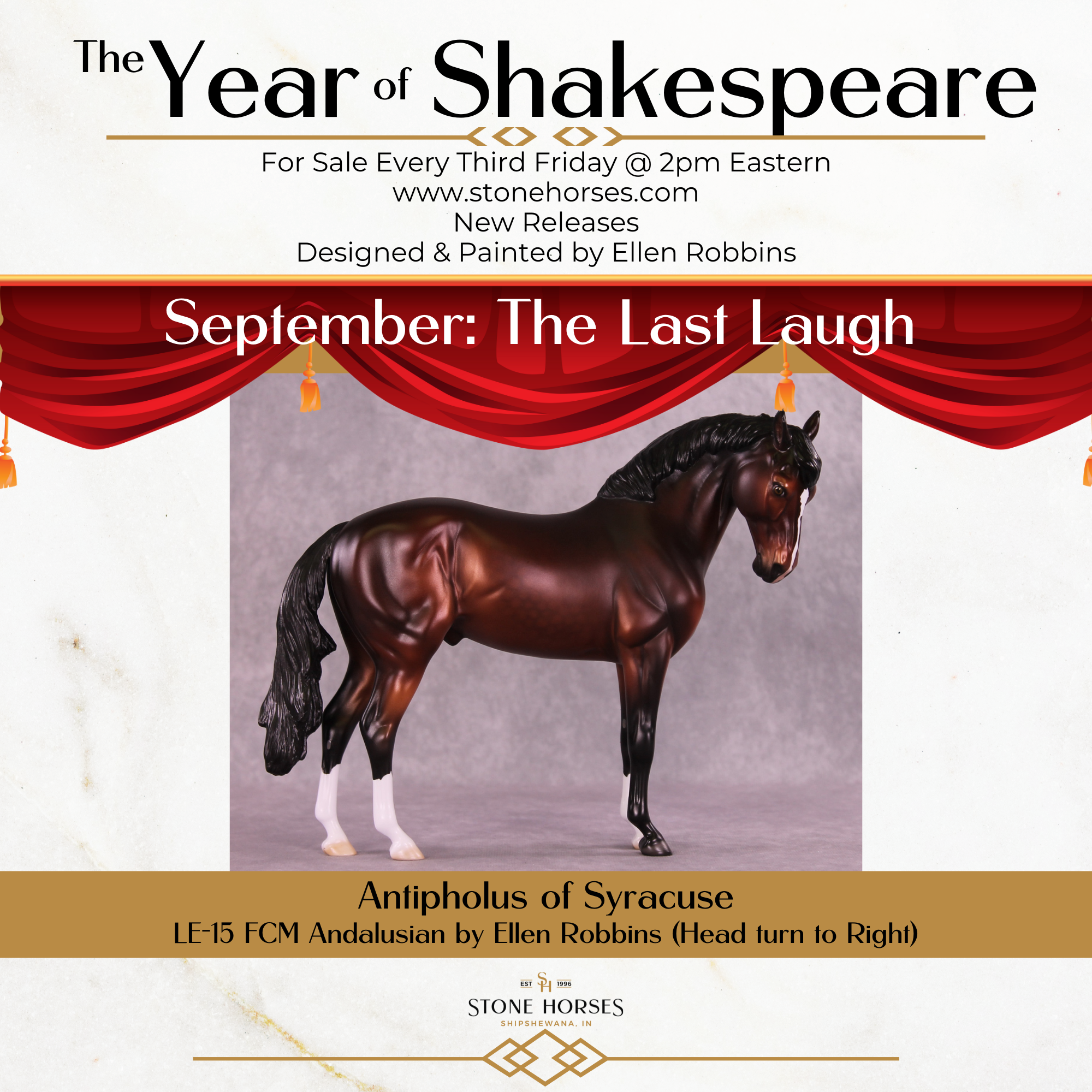 Antipholus of Syracuse LE-15 FCM Andalusian by Ellen Robbins CL25