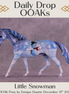 Little Snowman OOAK Pony by Enrique Duarte DDOOAKs25