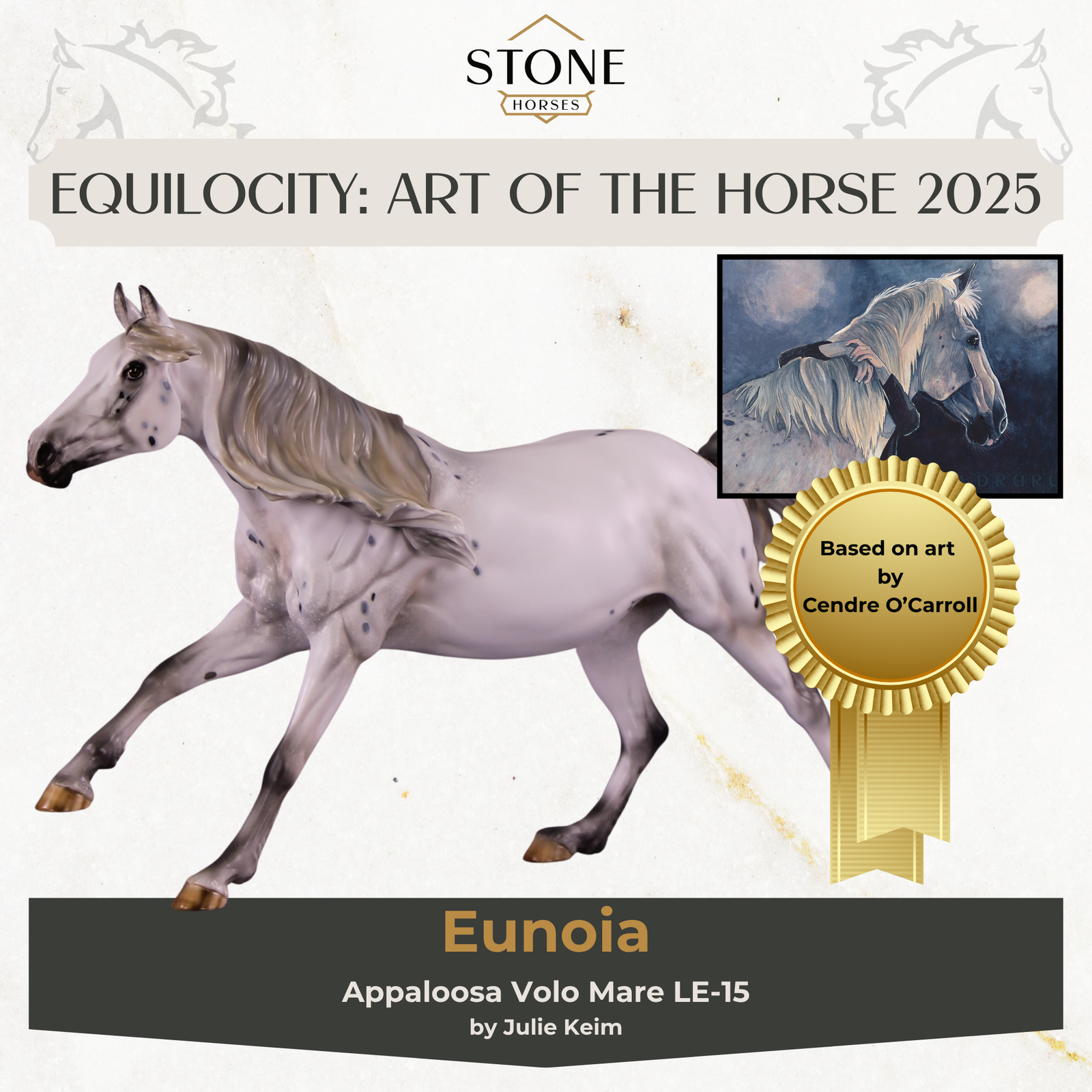 PREVIEW Art of the Horse "Eunoia" LE-15 FCM Volo by Julie Keim EQ25