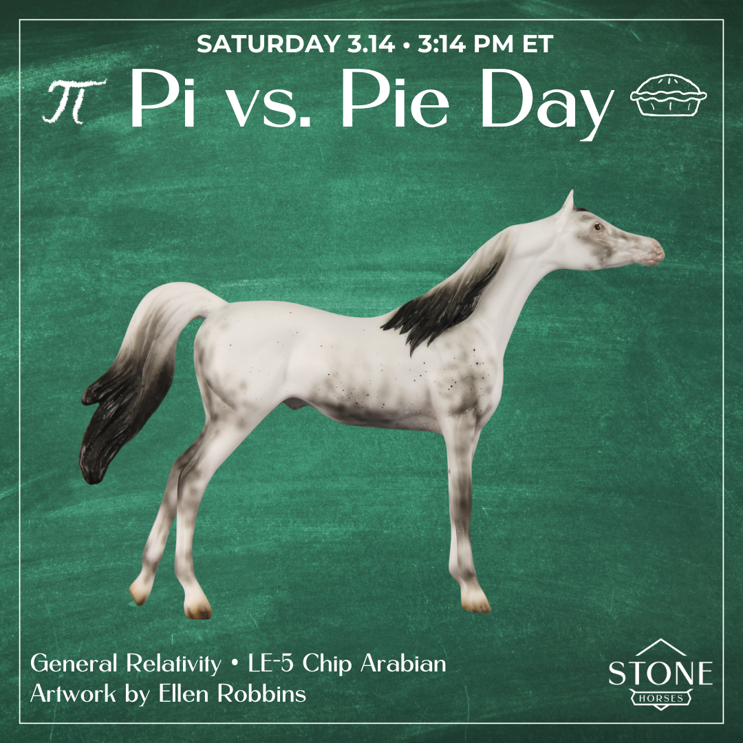 General Relativity LE-5 Chip Arabian by Ellen Robbins SCD26
