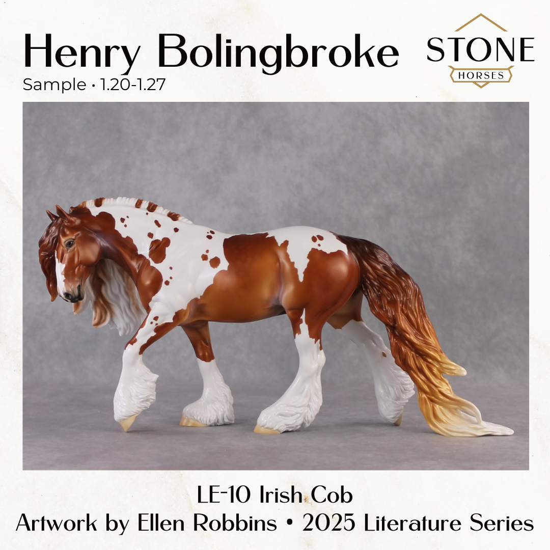 SAMPLE Henry Bolingbroke LE-10 Irish Cob by Ellen Robbins SS0126