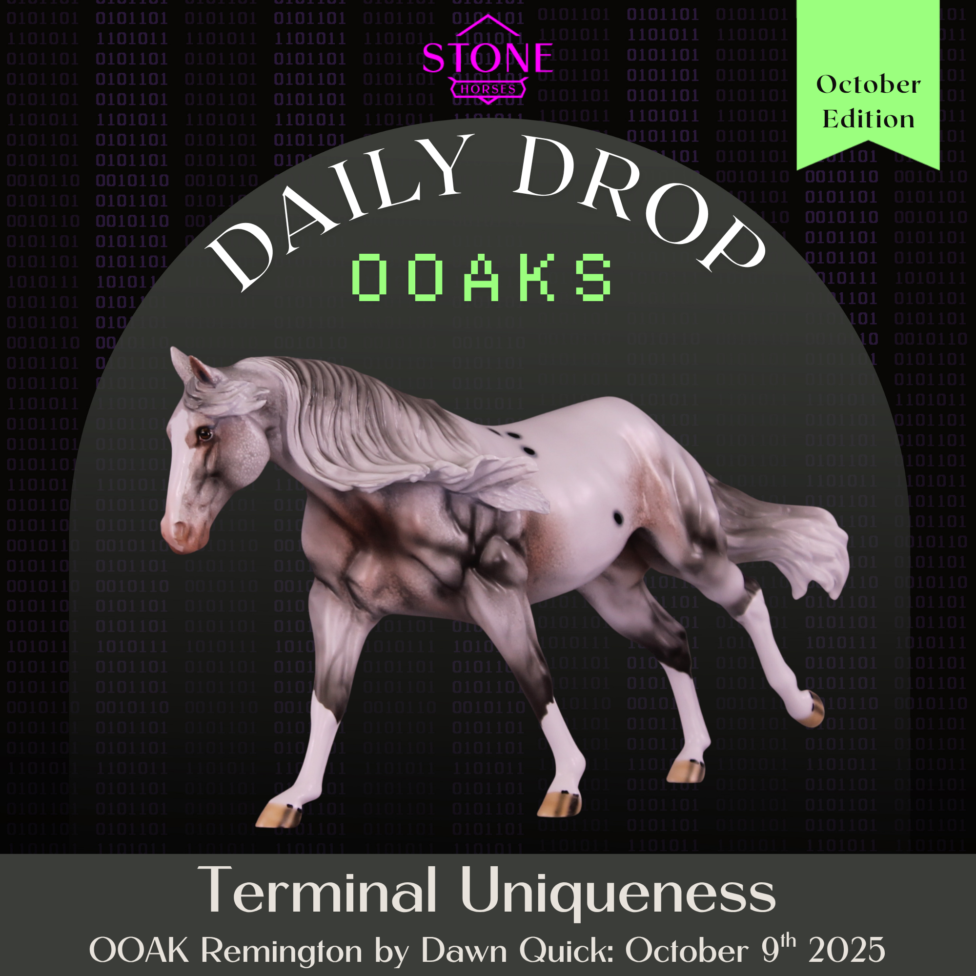 Terminal Uniqueness OOAK Remington by Dawn Quick DDOOAKs25
