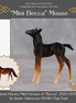 "Mini Becca" Mouse Series OOAK Chestnut Foal Chip By Jamie Adamson-Secret Surprise Chip Drop