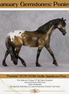 "Pashofa" OOAK Custom Grulla Appaloosa Pony Stone By Kristen Cermele - Gemstone Series