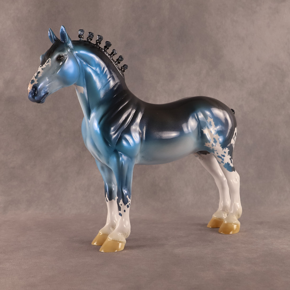 A Blue Clue OOAK Standing Drafter by Erin Corbett EQ26