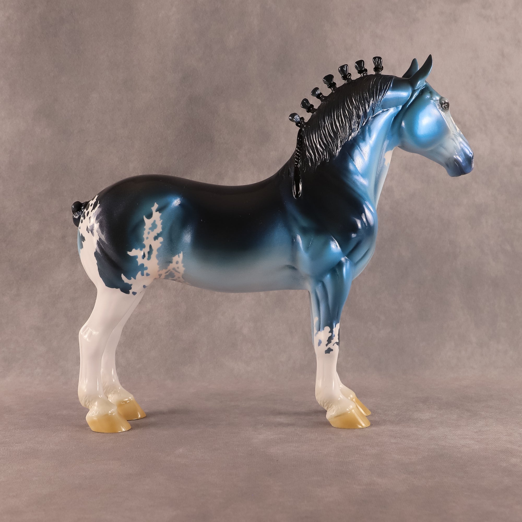 A Blue Clue OOAK Standing Drafter by Erin Corbett EQ26