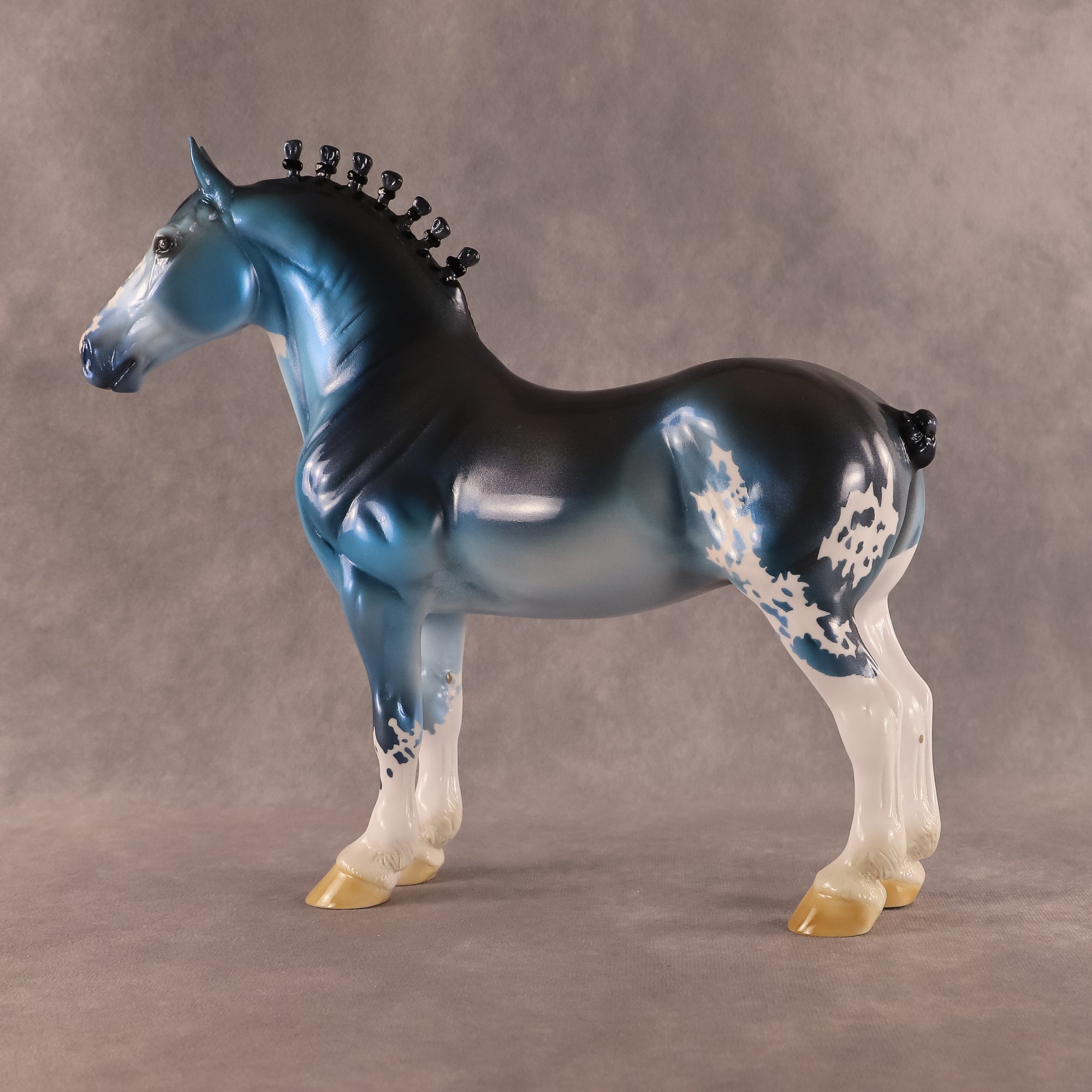 A Blue Clue OOAK Standing Drafter by Erin Corbett EQ26