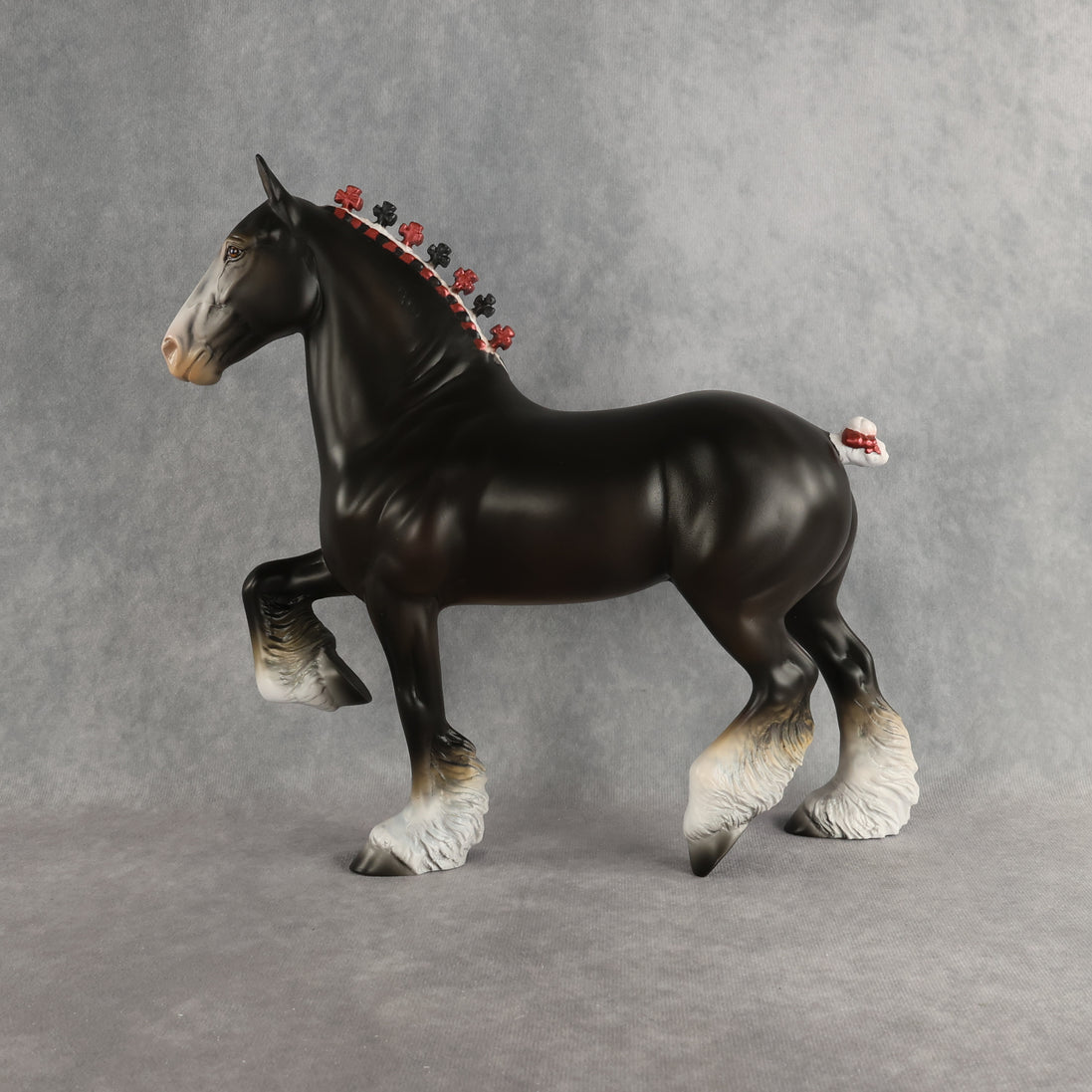 A Fall Trot OOAK Trotting Drafter by Aimi Hettinger DDOOAKs26
