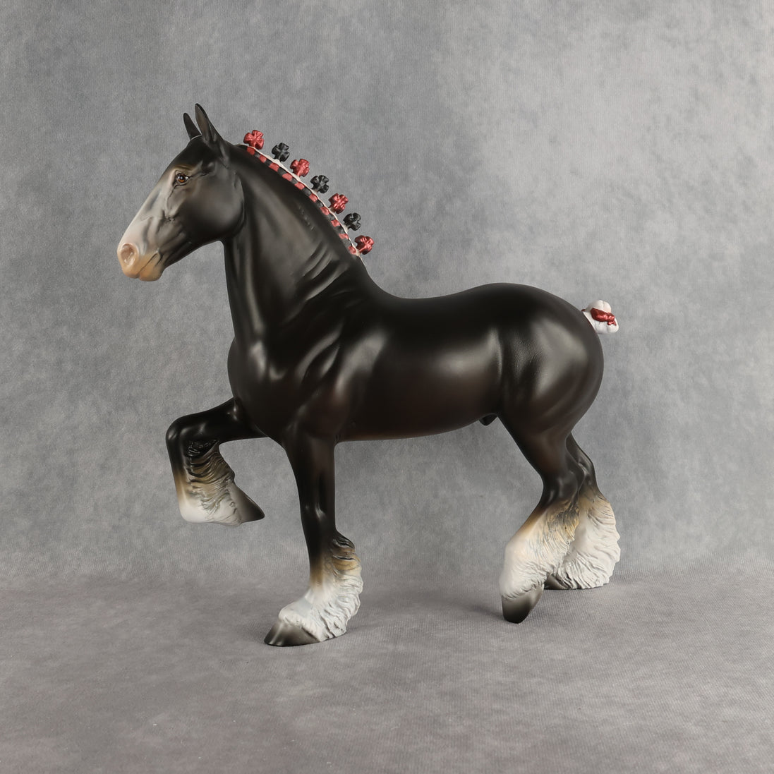 A Fall Trot OOAK Trotting Drafter by Aimi Hettinger DDOOAKs26