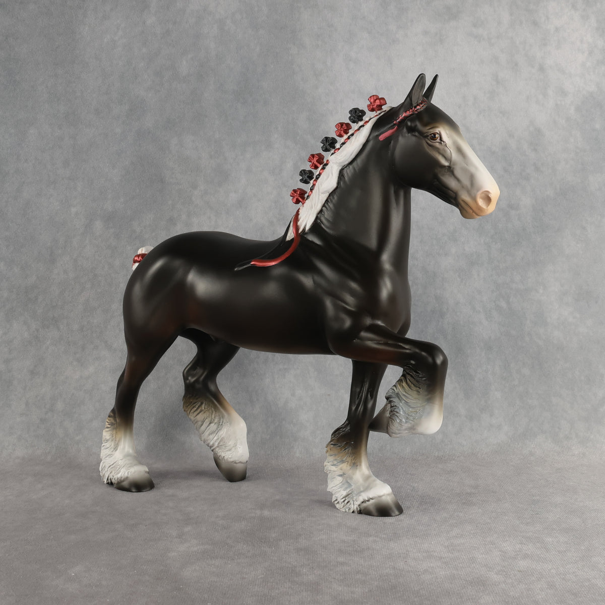 A Fall Trot OOAK Trotting Drafter by Aimi Hettinger DDOOAKs26