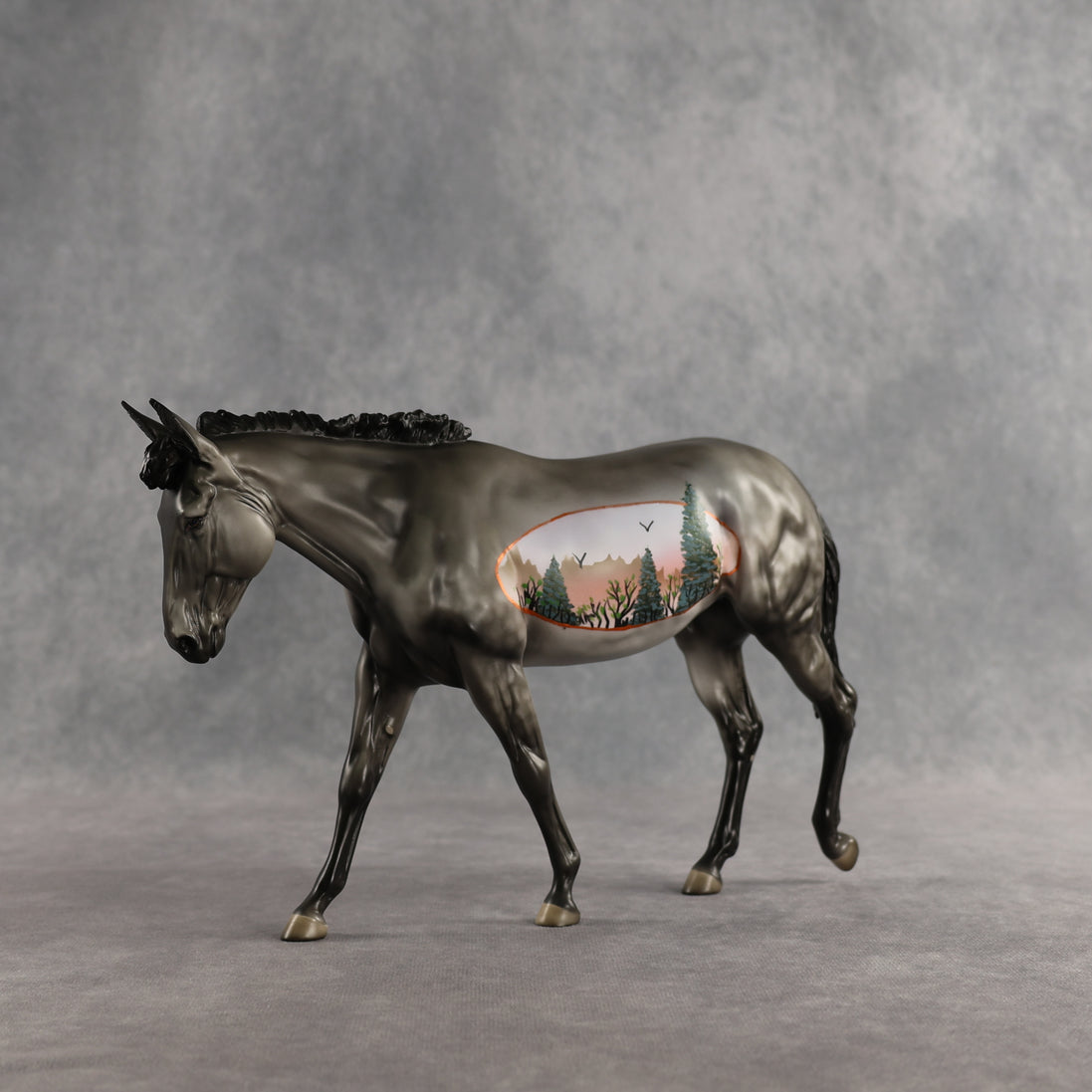 A Serene Moment OOAK Large Mule by Dawn Quick DDOOAKs26