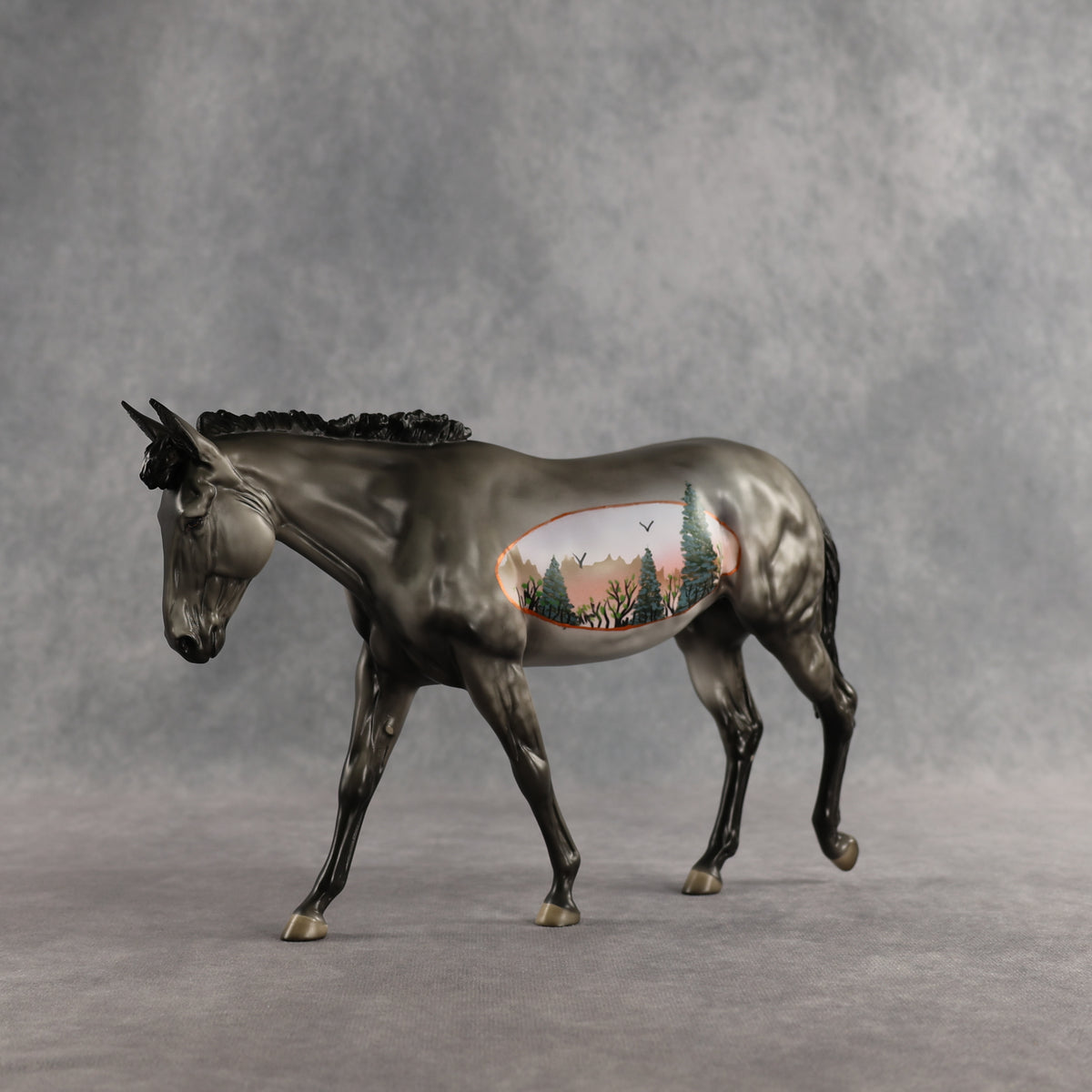 A Serene Moment OOAK Large Mule by Dawn Quick DDOOAKs26