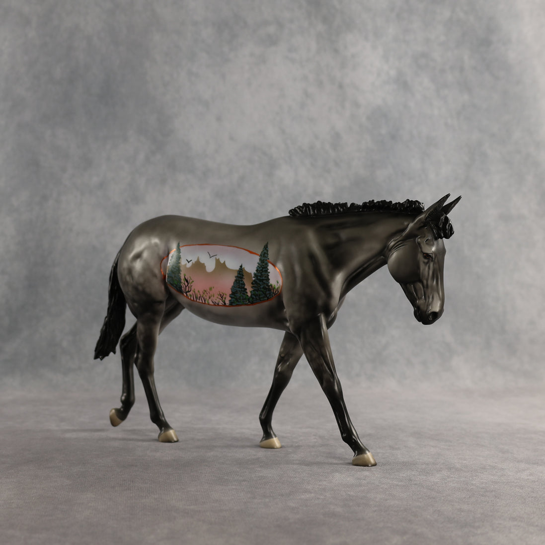 A Serene Moment OOAK Large Mule by Dawn Quick DDOOAKs26