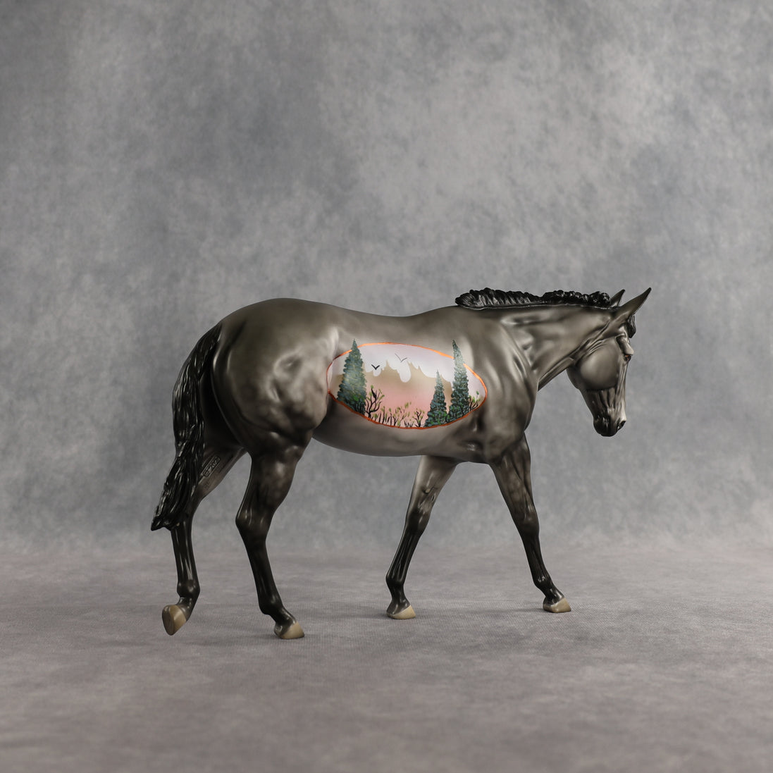 A Serene Moment OOAK Large Mule by Dawn Quick DDOOAKs26