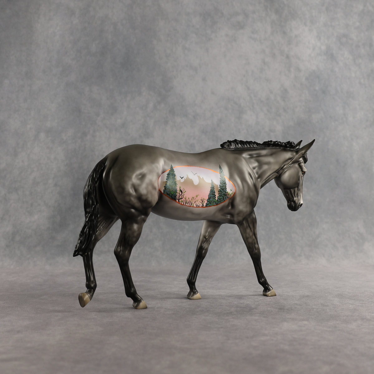 A Serene Moment OOAK Large Mule by Dawn Quick DDOOAKs26