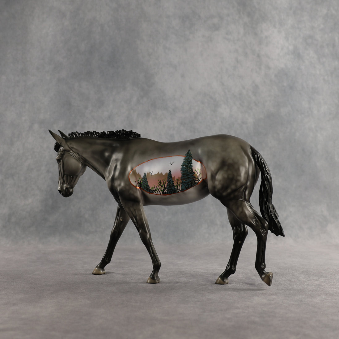 A Serene Moment OOAK Large Mule by Dawn Quick DDOOAKs26