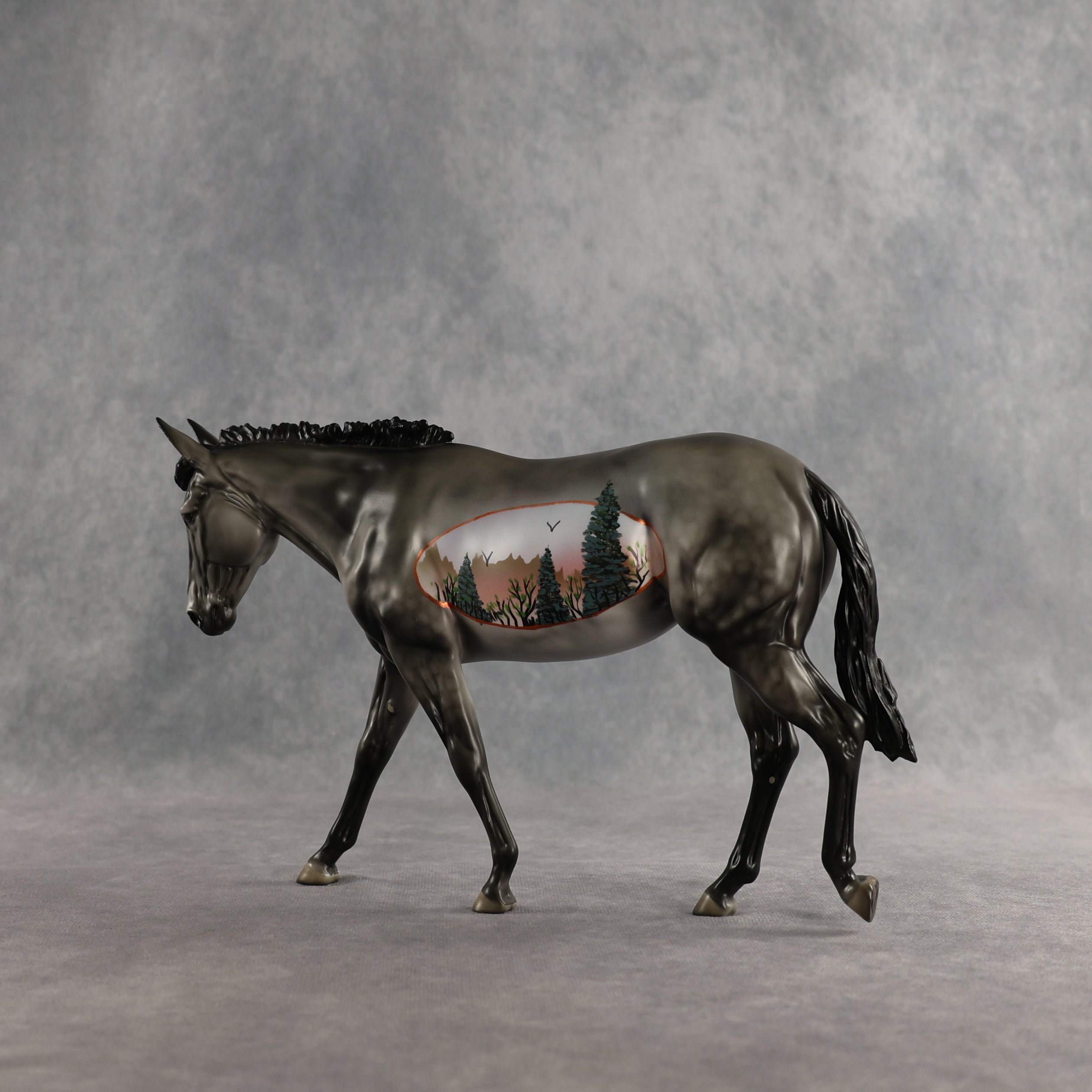 A Serene Moment OOAK Large Mule by Dawn Quick DDOOAKs26