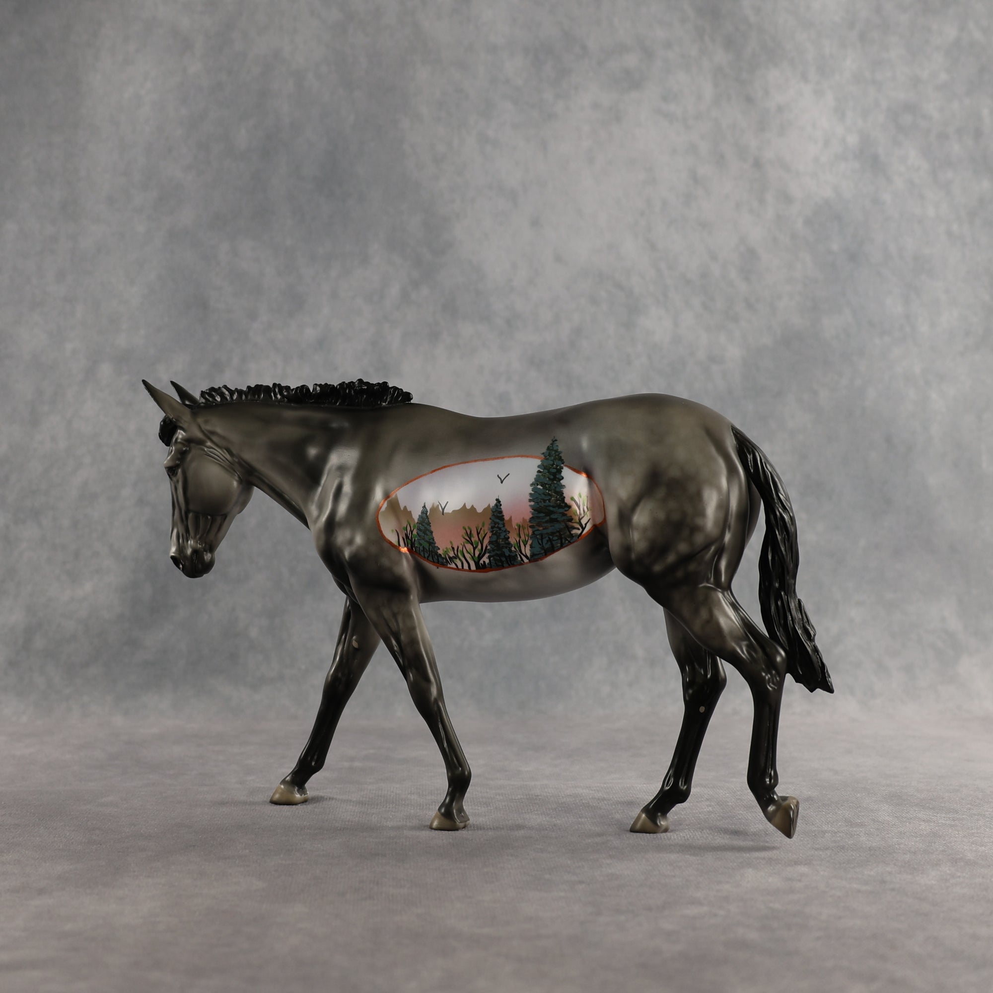A Serene Moment OOAK Large Mule by Dawn Quick DDOOAKs26