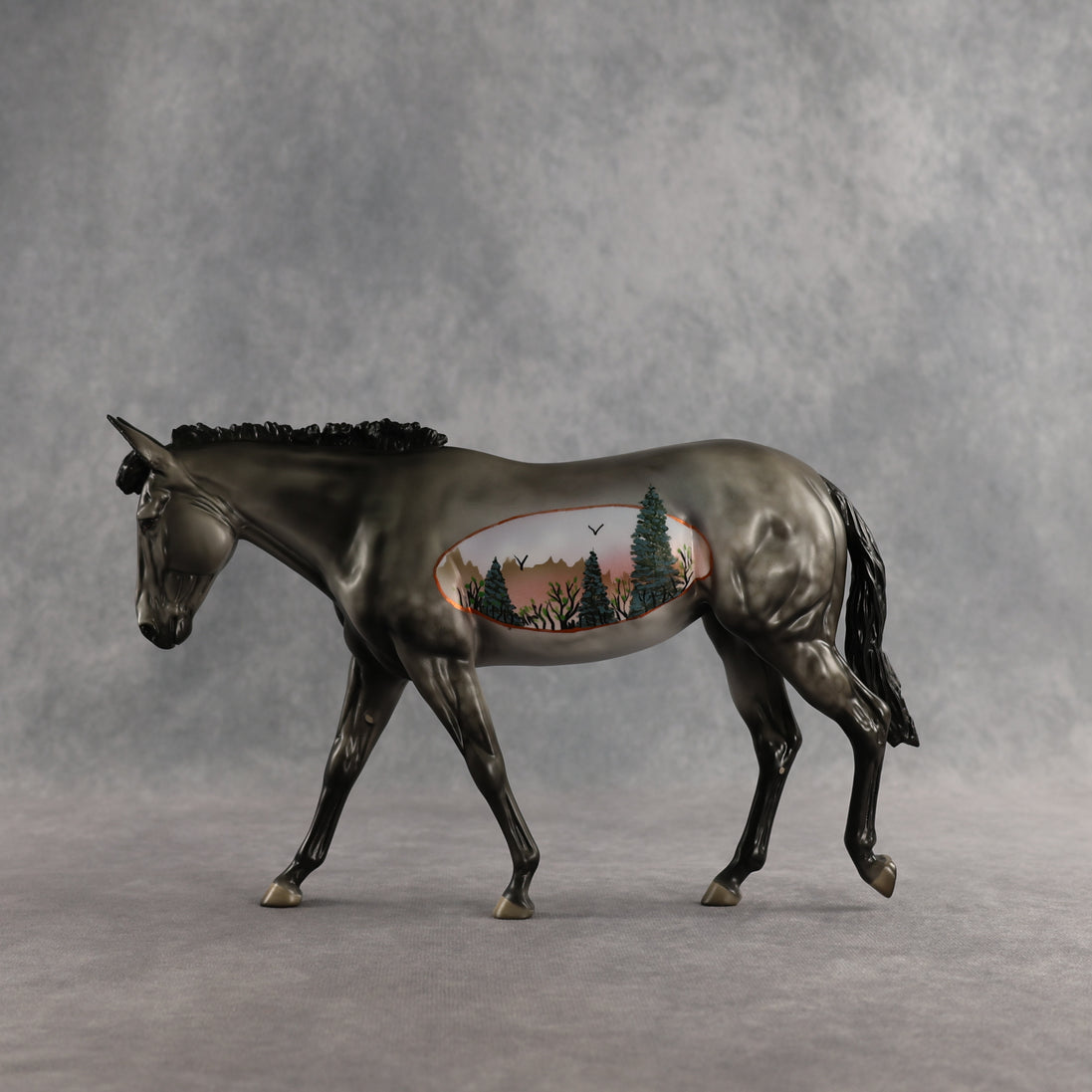 A Serene Moment OOAK Large Mule by Dawn Quick DDOOAKs26