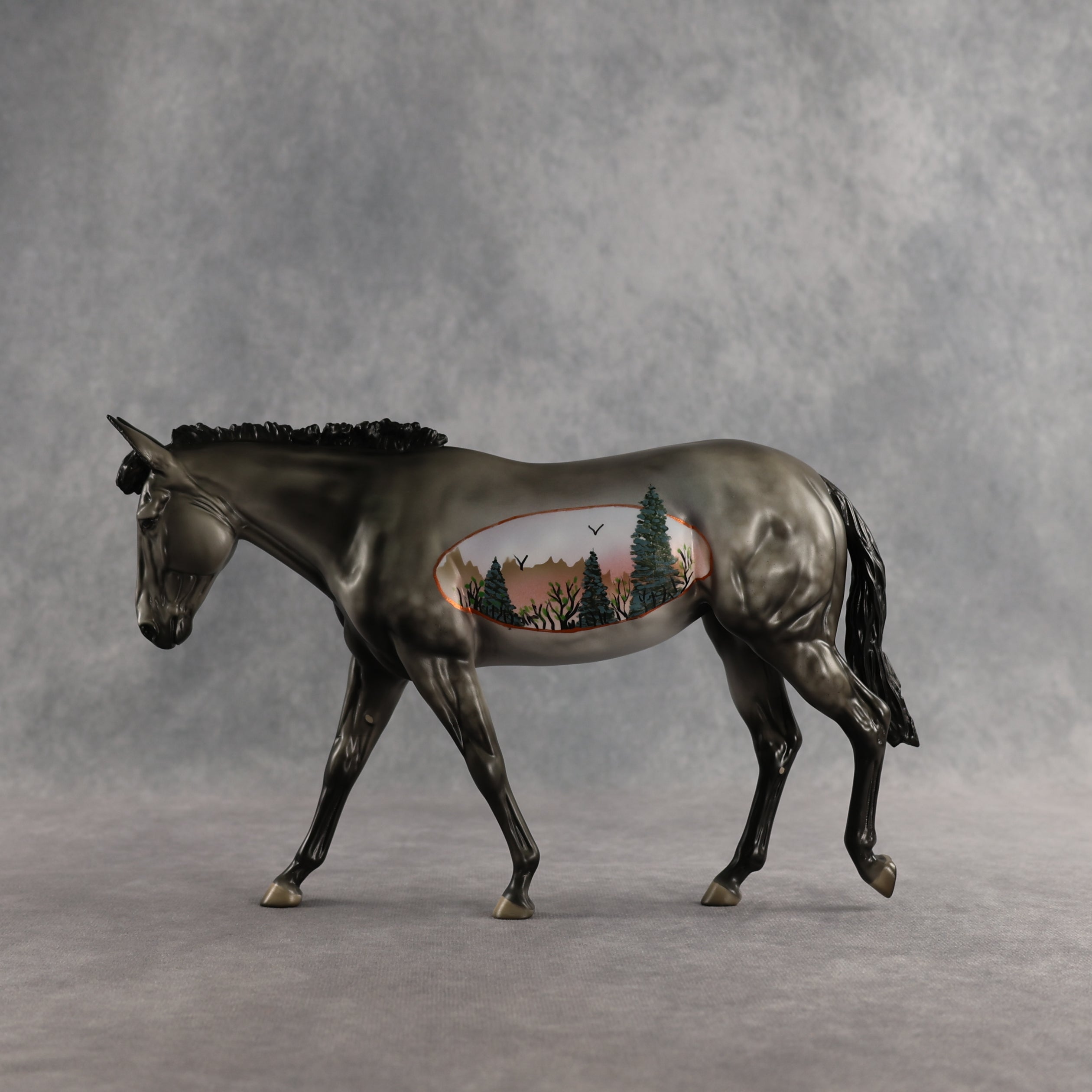 A Serene Moment OOAK Large Mule by Dawn Quick DDOOAKs26