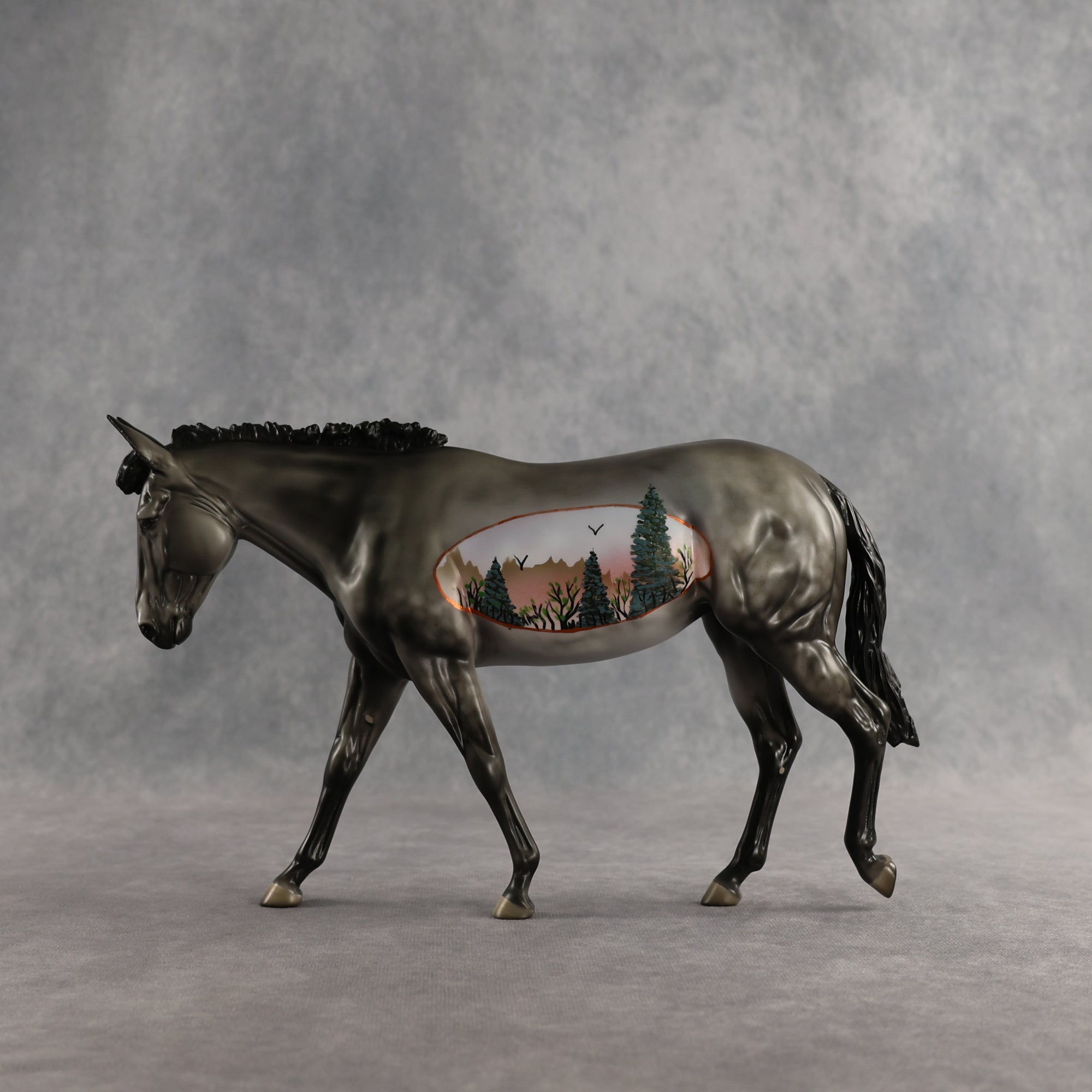 A Serene Moment OOAK Large Mule by Dawn Quick DDOOAKs26