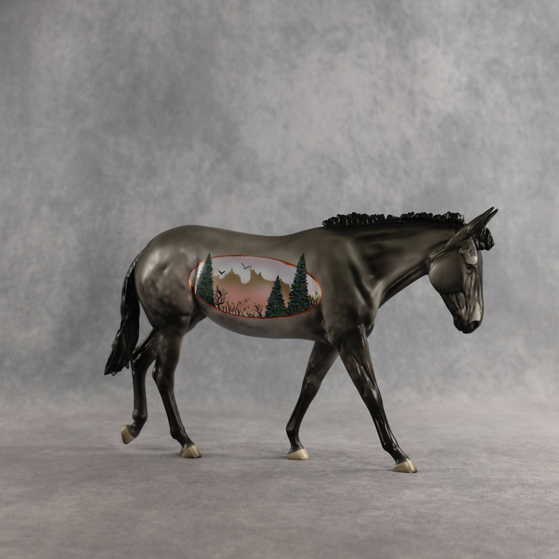 A Serene Moment OOAK Large Mule by Dawn Quick DDOOAKs26