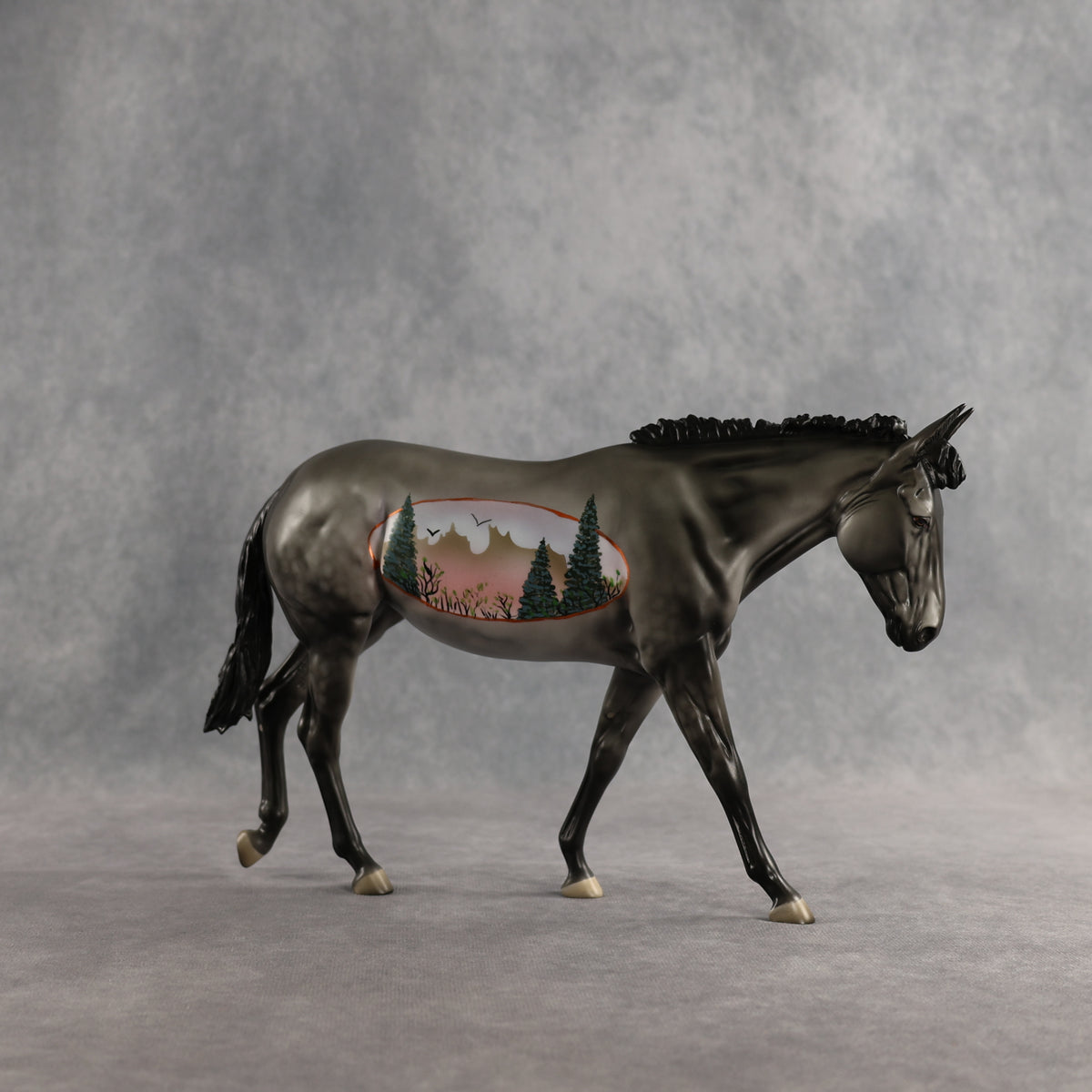 A Serene Moment OOAK Large Mule by Dawn Quick DDOOAKs26