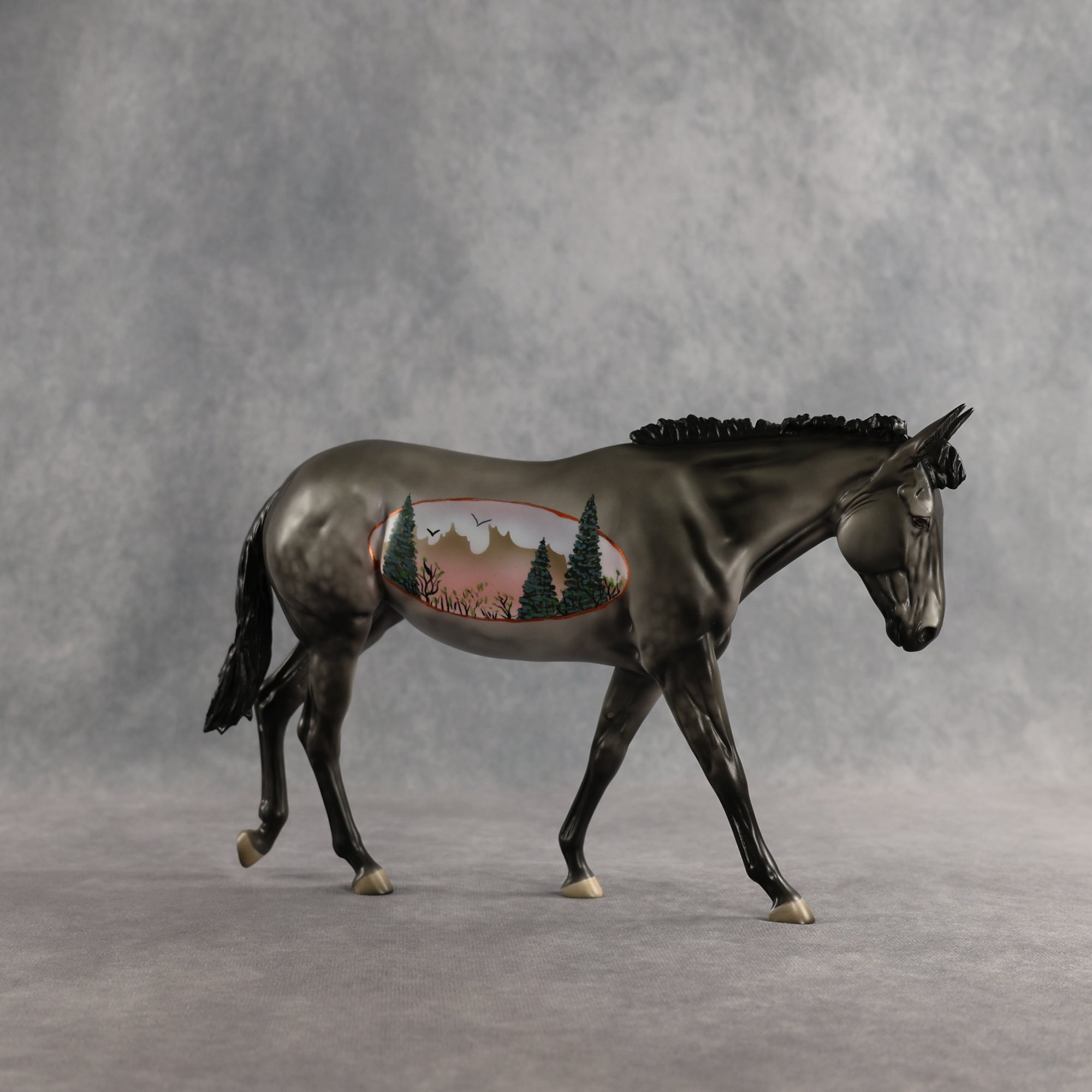 A Serene Moment OOAK Large Mule by Dawn Quick DDOOAKs26