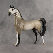 A Song of Ice and Flocks OOAK Arabian Stallion by Alex Fortman DDOOAKs26