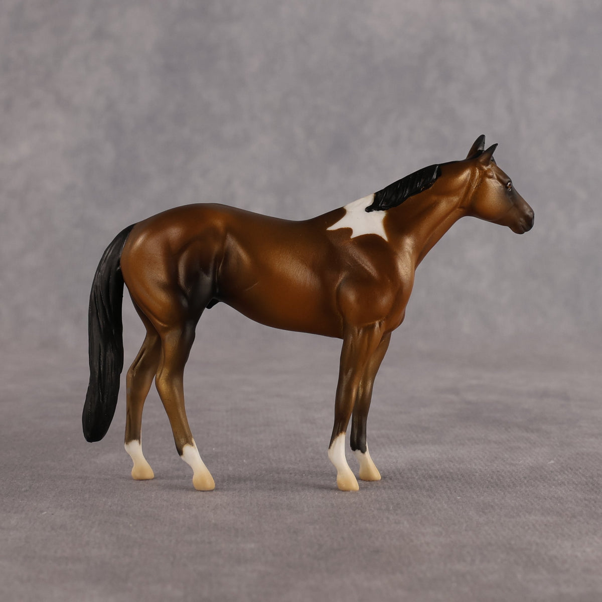 A Couple Notes OOAK Chip Stock Horse by Alex Fortman LHS26