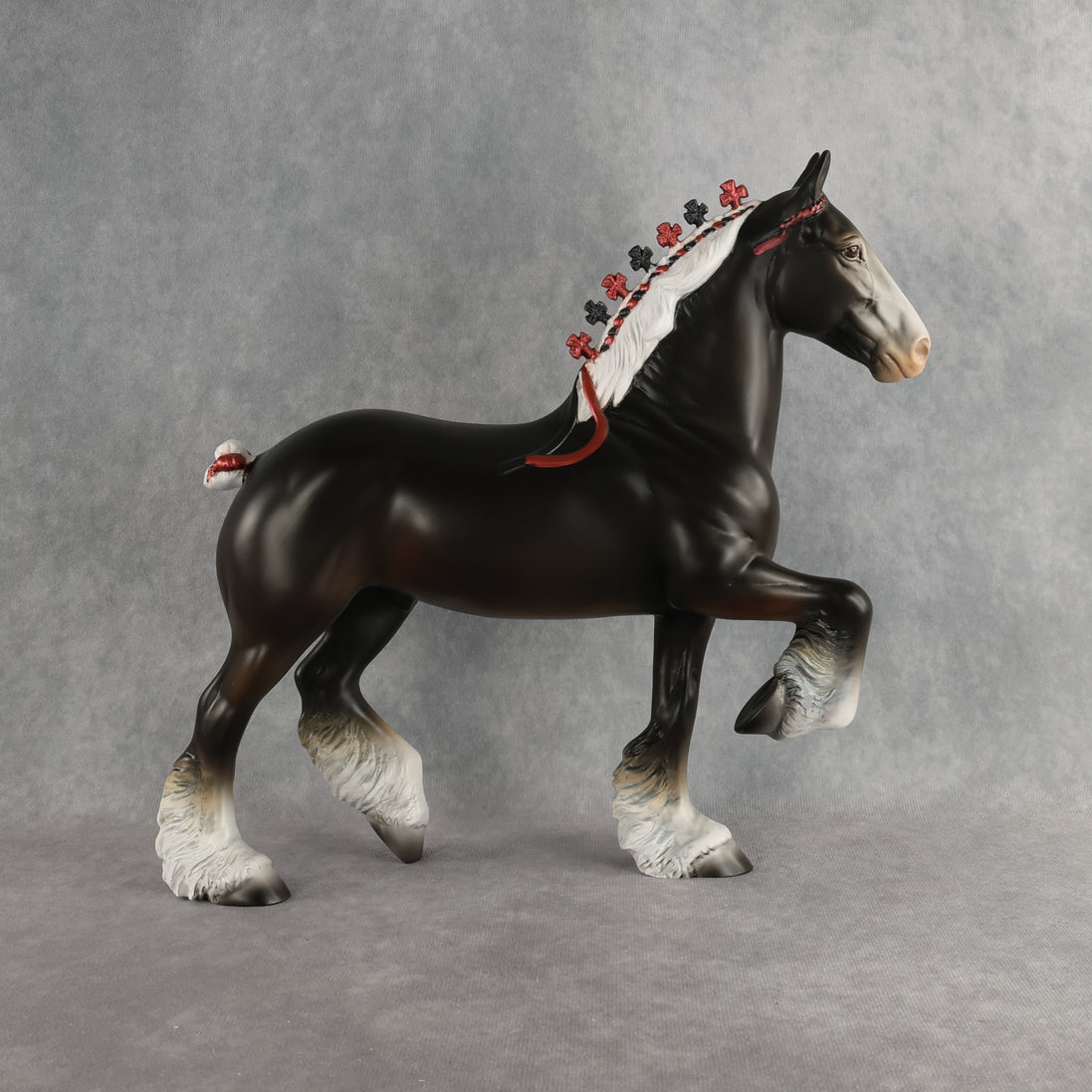 A Fall Trot OOAK Trotting Drafter by Aimi Hettinger DDOOAKs26