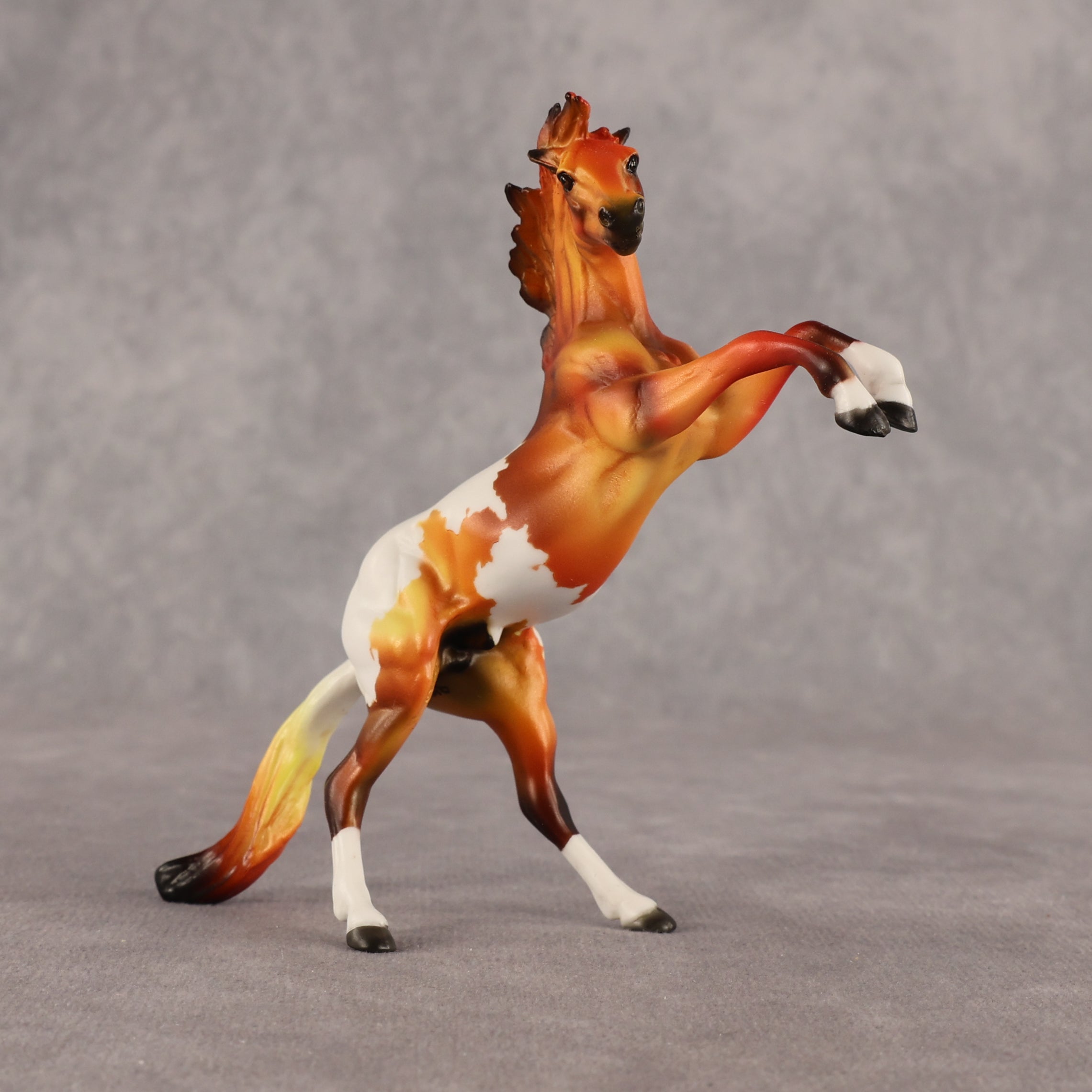 A Flocky In The Sun OOAK Chip Mustang by Dawn Quick EQ26